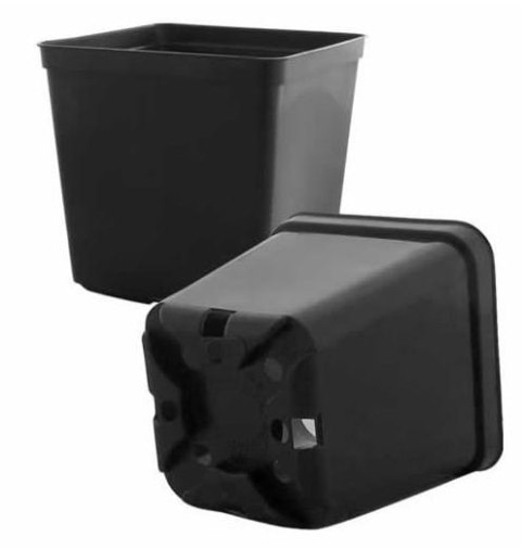 Doniczka kwadratowa 3 L 15x15x15 cm - 100 szt Doniczka kwadratowa 3 L 15x15x15 cm - 100 szt