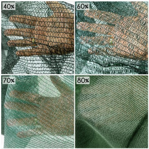 Dzianina, siatka cieniująca / zacienienie 70% - 3x1 m Dzianina, siatka cieniująca / zacienienie 70% - 3x1 m