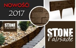 PALISADA obrzeże ogrodowe brązowe 79 cm STONEPALISADE