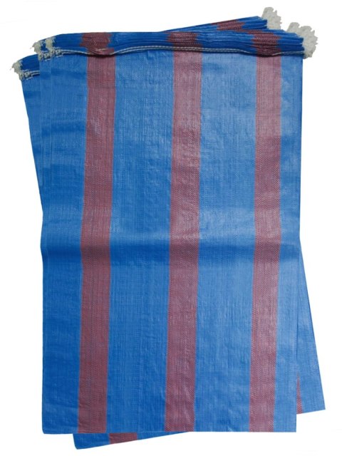 Worek polipropylenowy niebieski na zboże 65x105 cm Worek polipropylenowy niebieski na zboże 65x105 cm