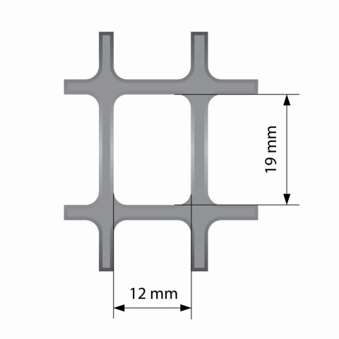 Siatka plastikowa, ogrodzeniowa 1,2 x 5 m czarna Siatka plastikowa, ogrodzeniowa 1,2 x 5 m czarna