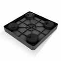 Platforma jezdna pod doniczki ANTRACYT 45 x 45 cm z rantem Platforma jezdna pod doniczki ANTRACYT 45 x 45 cm z rantem
