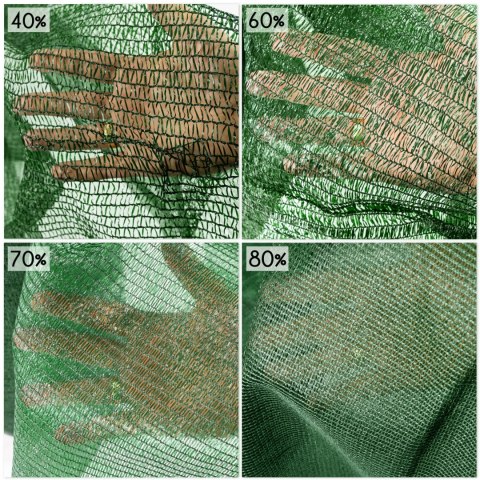 Siatka cieniująca Primegarden 1,5x25 m 70 % ZIELONA + 25 klipsów i trytek Siatka cieniująca Primegarden 1,5x25 m 70 % ZIELONA + 25 klipsów i trytek