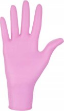 Rękawice Nitrylowe 100 szt. 7-S Nitrylex Pink