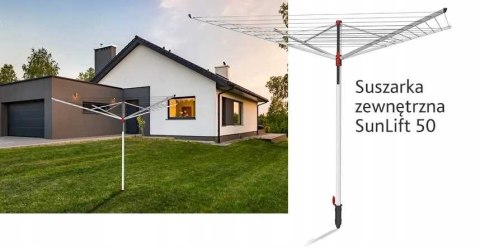 Suszarka zewnętrzna Vileda Sun Lift 50 Suszarka zewnętrzna Vileda Sun Lift 50
