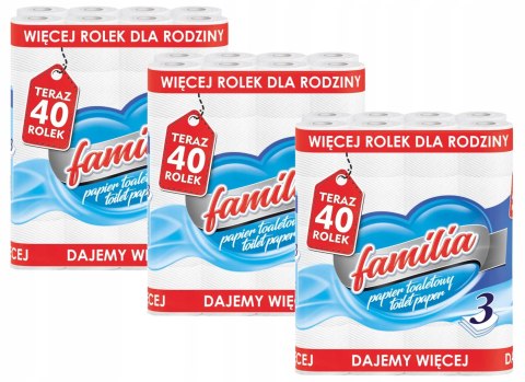 Papier toaletowy 40R FAMILIA 3W - 120 Rolek