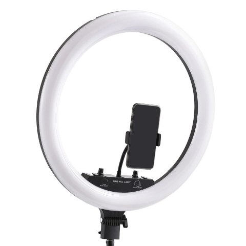 Lampa pierścieniowa do selfie RGB + 2x Statyw Lampa pierścieniowa do selfie RGB + 2x Statyw