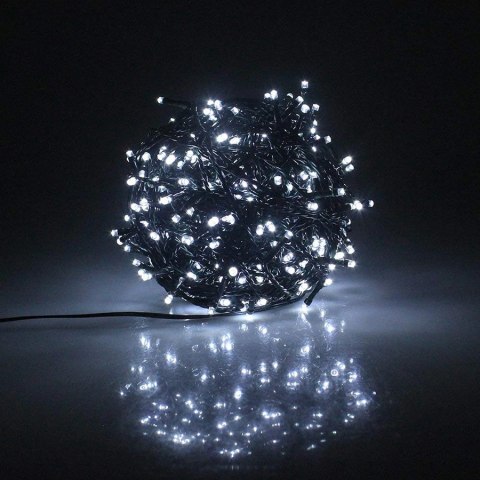 Lampki choinkowe świąteczne 500 LED Biały Zimny Lampki choinkowe świąteczne 500 LED Biały Zimny