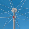 Parasol plażowy łamany wbijany 180cm Niebieski Parasol plażowy łamany wbijany 180cm Niebieski