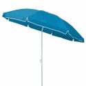 Parasol plażowy łamany wbijany 180cm Niebieski Parasol plażowy łamany wbijany 180cm Niebieski