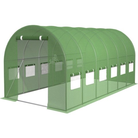 Tunel foliowy ogrodowy szklarnia rozkładany 3x6x2m Tunel foliowy ogrodowy szklarnia rozkładany 3x6x2m