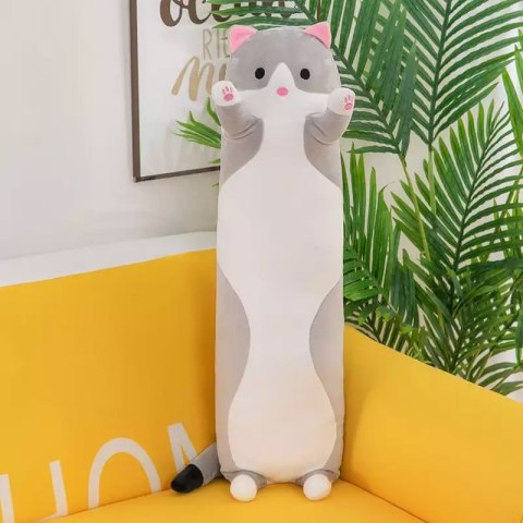 Poduszka maskotka pluszak długi kotek Lucek 50cm Poduszka maskotka pluszak długi kotek Lucek 50cm