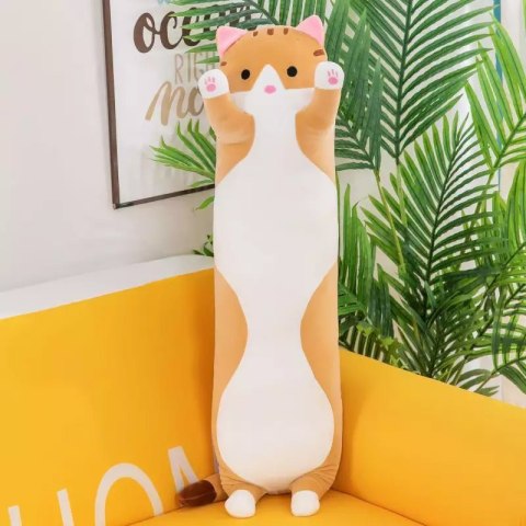 Poduszka maskotka pluszak długi kotek Lucek 50cm Poduszka maskotka pluszak długi kotek Lucek 50cm