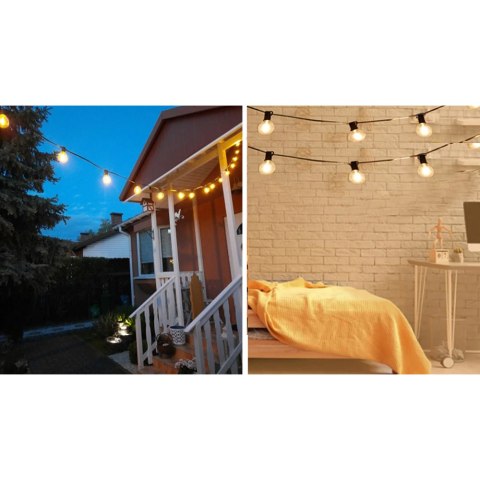 Girlanda solarna ogrodowa, Kulki 20 LED Girlanda solarna ogrodowa, Kulki 20 LED