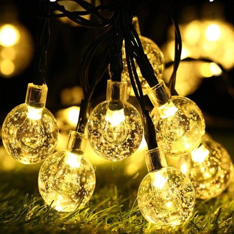 Girlanda solarna ogrodowa, Kulki 20 LED Girlanda solarna ogrodowa, Kulki 20 LED