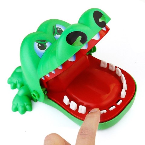 Krokodyl u dentysty chory ząbek Krokodyl u dentysty chory ząbek