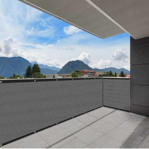 Osłona balkonowa 5x1m na taras, balkon 97% Osłona balkonowa 5x1m na taras, balkon 97%