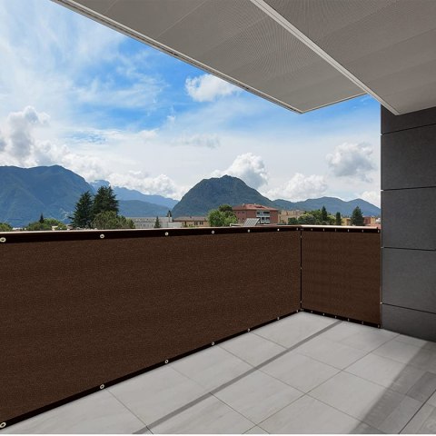 Osłona balkonowa 7x1m na taras, balkon 97% Osłona balkonowa 7x1m na taras, balkon 97%